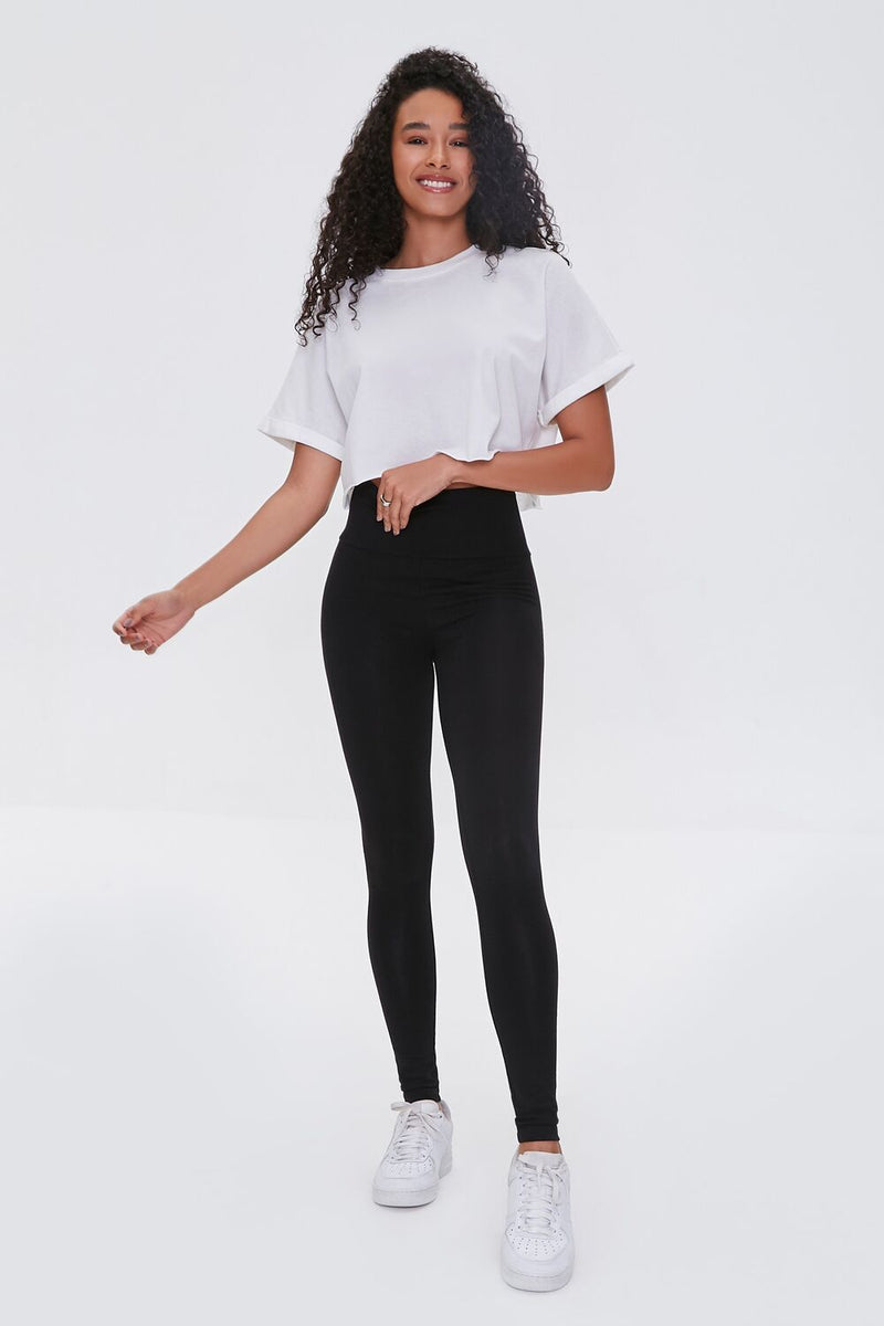 Leggings Bleus Forever 21 - Taille L - Bon état - Style Juniors