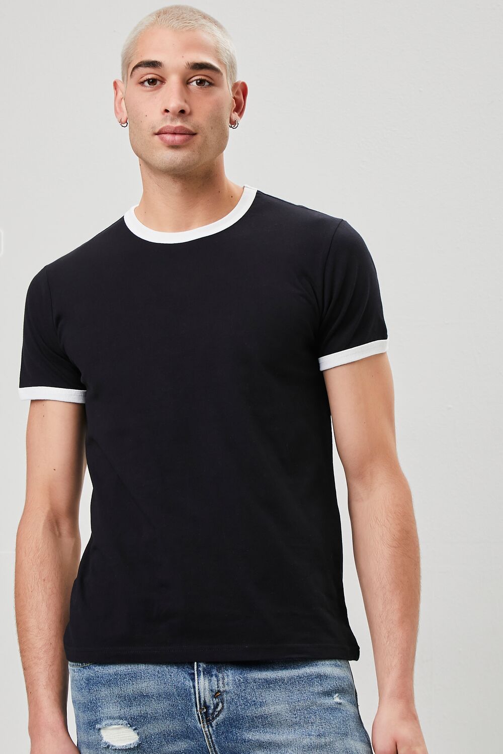 Reign Ringer Tee Crew Neck Ringer Tee