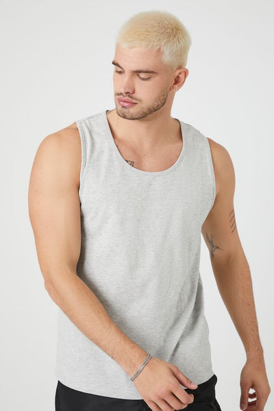 トップス Linen Tank Top SHADE GRAY Cotton-Blend Tank Top