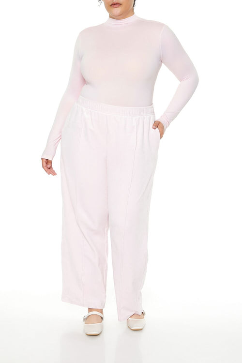 Choose options PLUS SIZE SEAMLESS MOCK NECK BODYSUIT