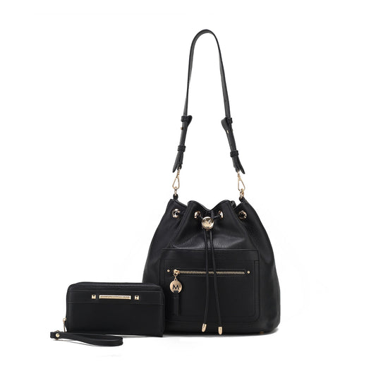 Larissa Bucket Bag and Wallet Set