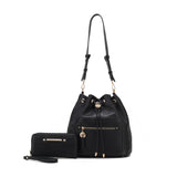 Larissa Bucket Bag and Wallet Set