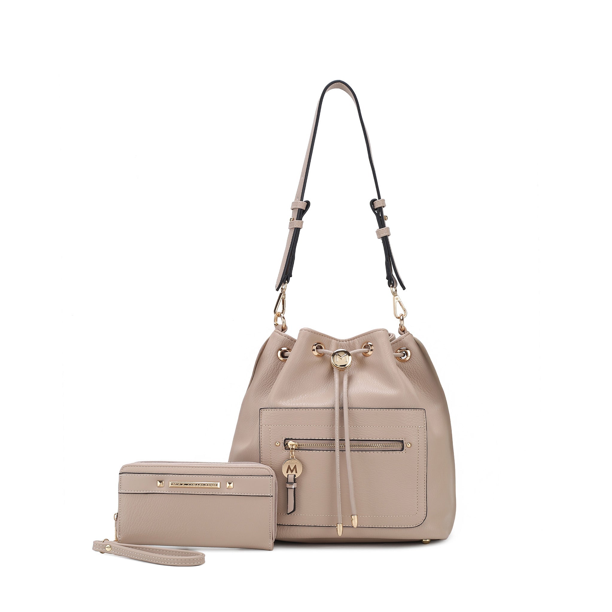 Larissa Bucket Bag and Wallet Set