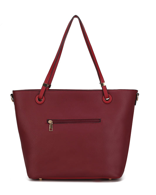 Vallie Tote Bag and Wallet Set