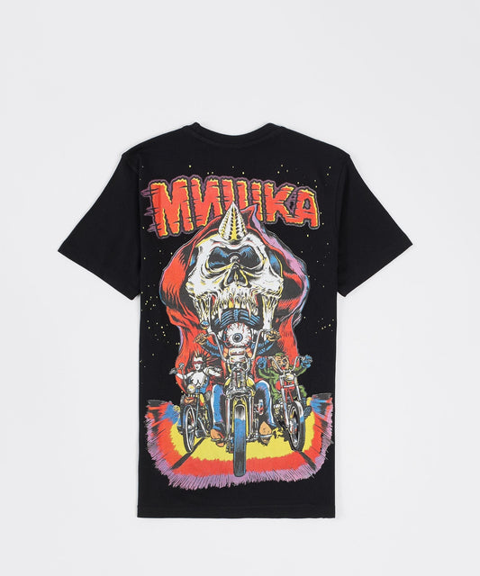 Mishka Biker Short Sleeve Tee - Black