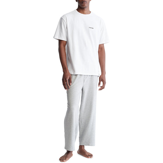 Modern Cotton Short Sleeve Crew Neck Tee White