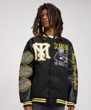 Scarface the World Varsity Jacket - Yellow