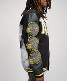 Scarface the World Varsity Jacket - Yellow