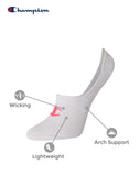 Champion Women's 6 Pack Invisible Liner Socks