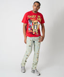 Trust No One Short Sleeve Tee - Red