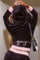 Sweetheart Cotton Velour Hoodie by Juicy Couture