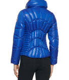 Quilted Puffer Jacket Indigo