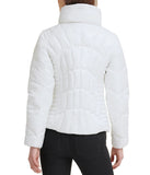 Quilted Puffer Jacket Cream