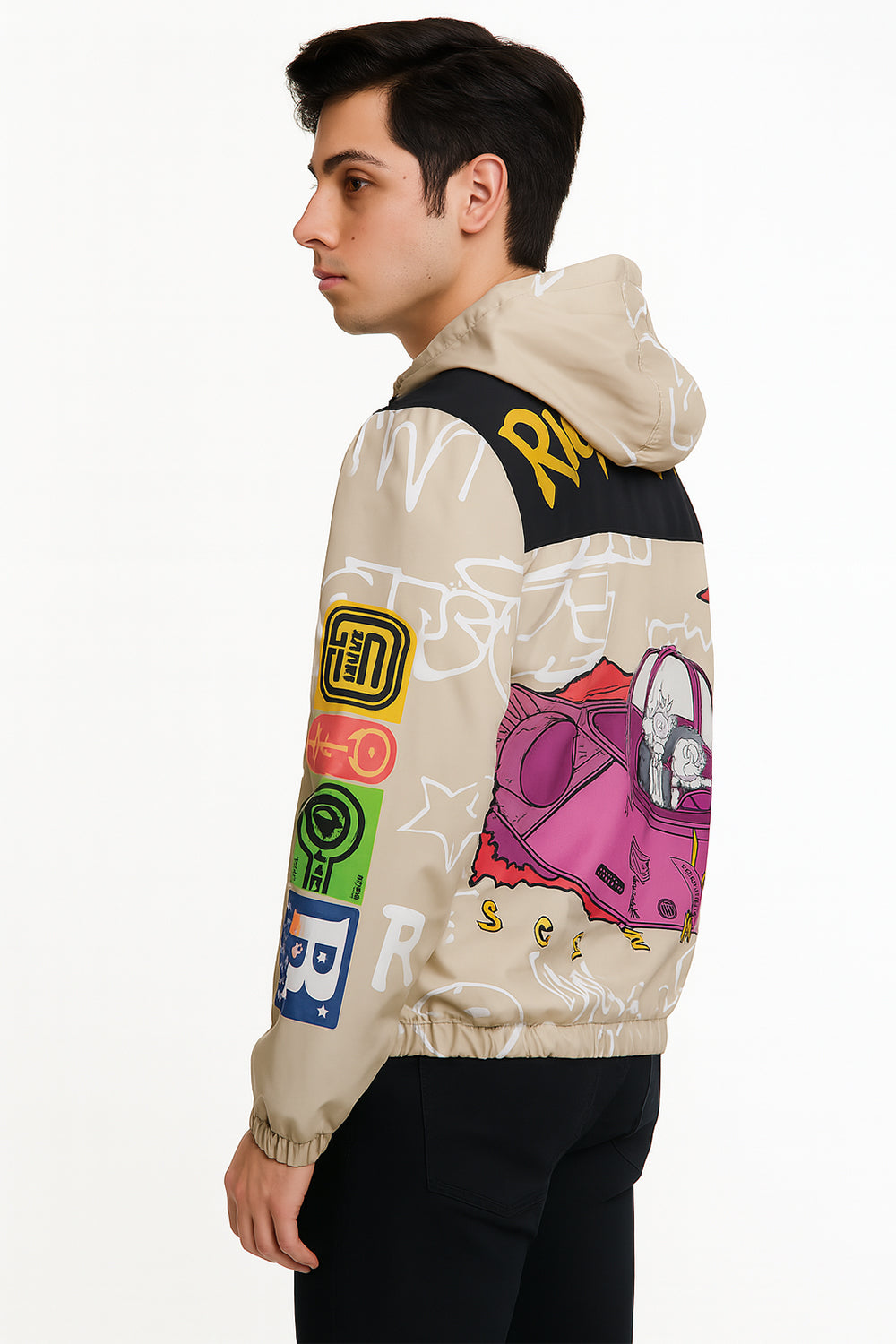 Rick And Morty Light Weight Windbreaker Jacket