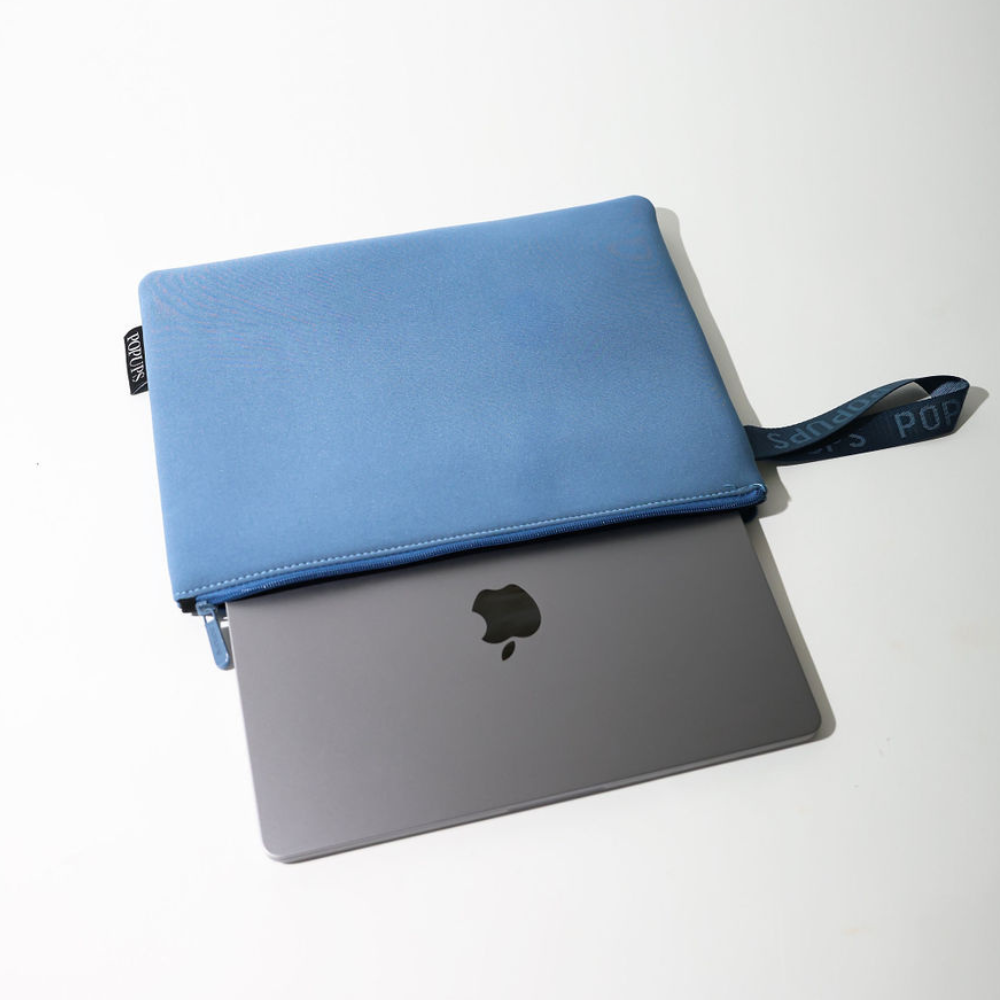 LAPTOP SLEEVE STORMY BLUE