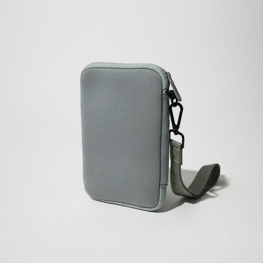PASSPORT WALLET STONE GREY