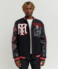 Scarface the World Varsity Jacket - Black
