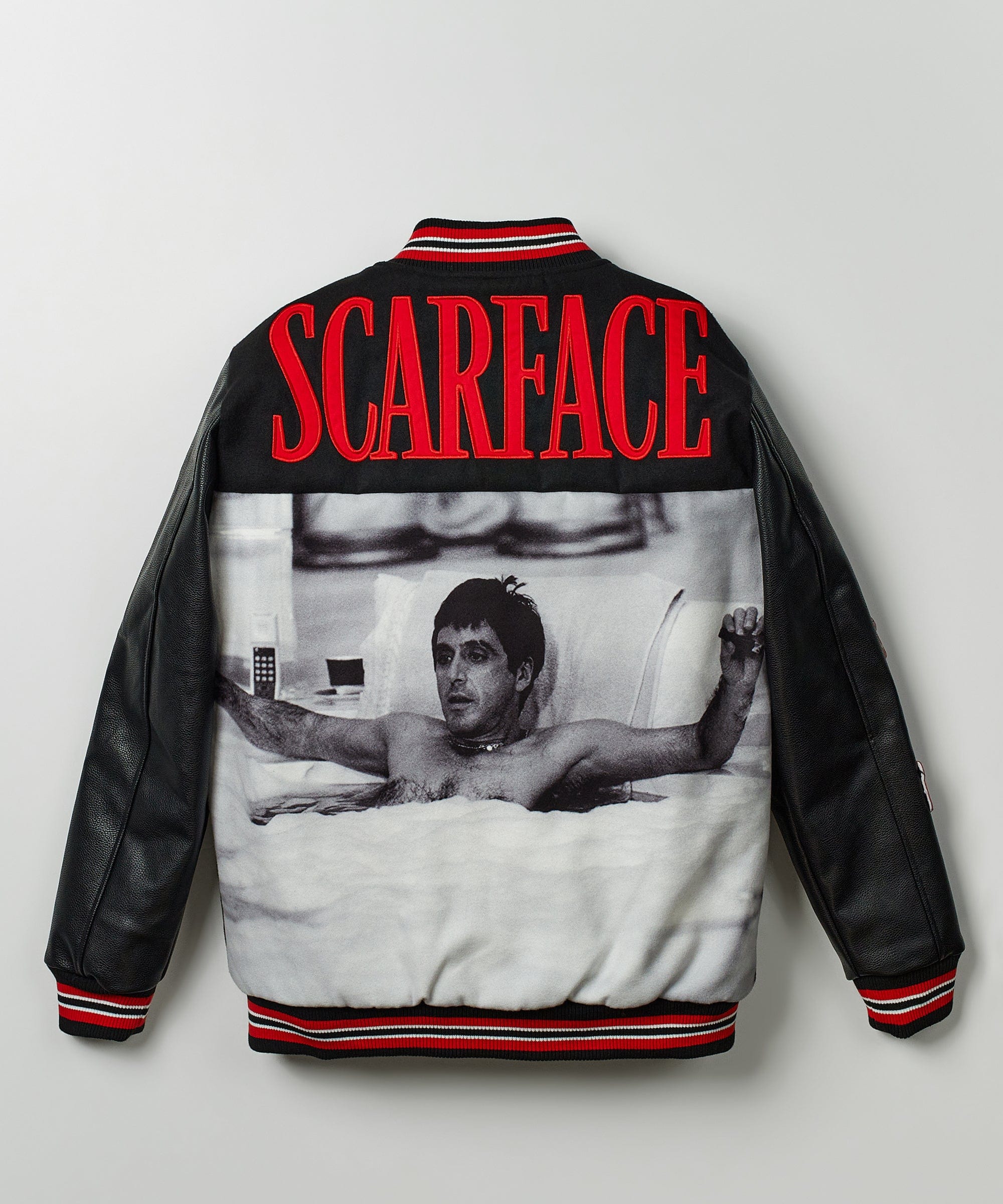 Scarface the World Varsity Jacket - Black