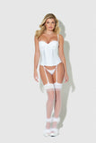 Hollywood Exxtreme Corset - White