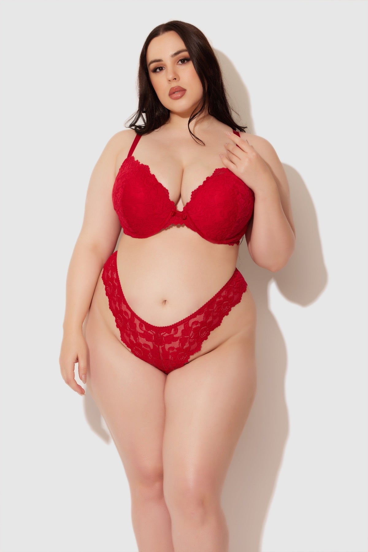 Jessica Lace Push Up Bra - Fredericks of Hollywood