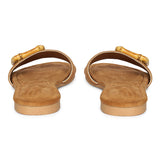 Amsterdam Suede - Cognac Sandals