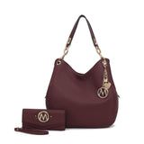 Ashley Hobo Bag and Wallet Set