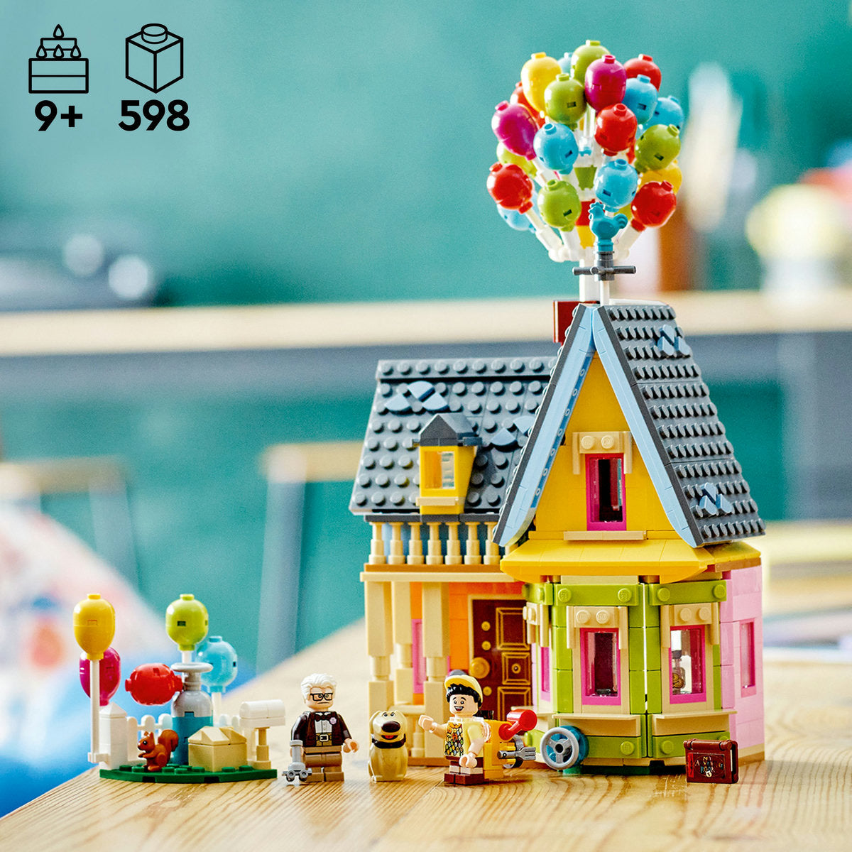 LEGO® | Disney and Pixar ’Up’ House 43217 Building Toy Set 598 Pieces