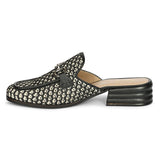 Sain - Black Heel Loafers