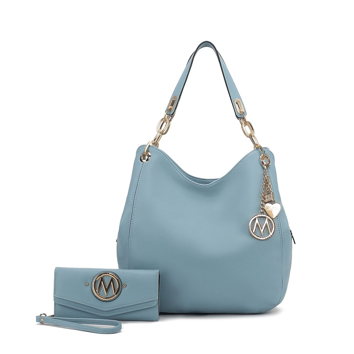 Ashley Hobo Bag and Wallet Set
