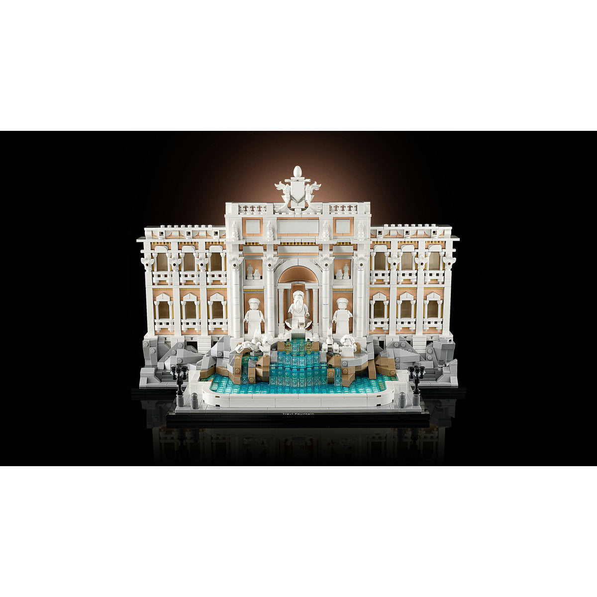 LEGO® Architecture Trevi Fountain Model, Italian Landmark Rome Memorabilia 21062