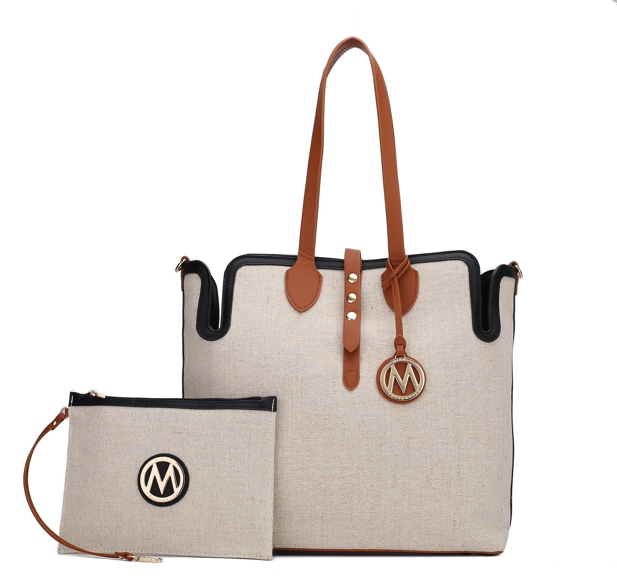 Juliana Tote Bag and Wristlet Set