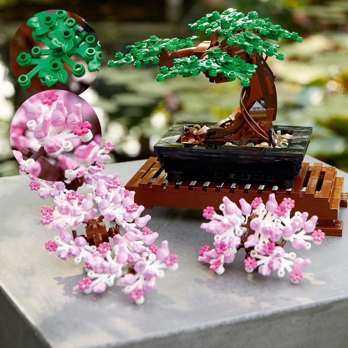 LEGO® Bonsai Tree 10281 Building Kit 878 Pieces