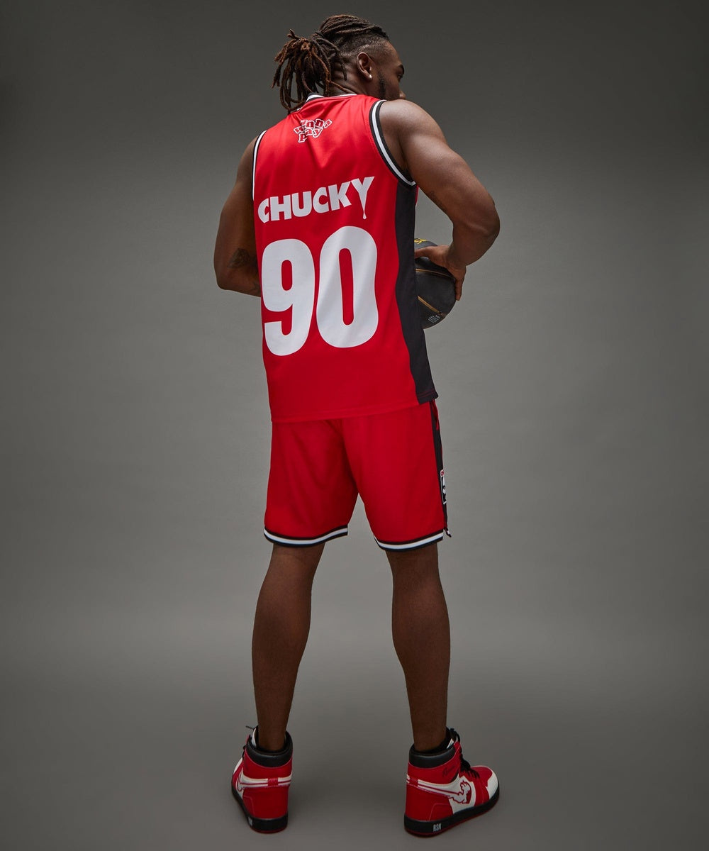 Chucky Basketball Short - Red
