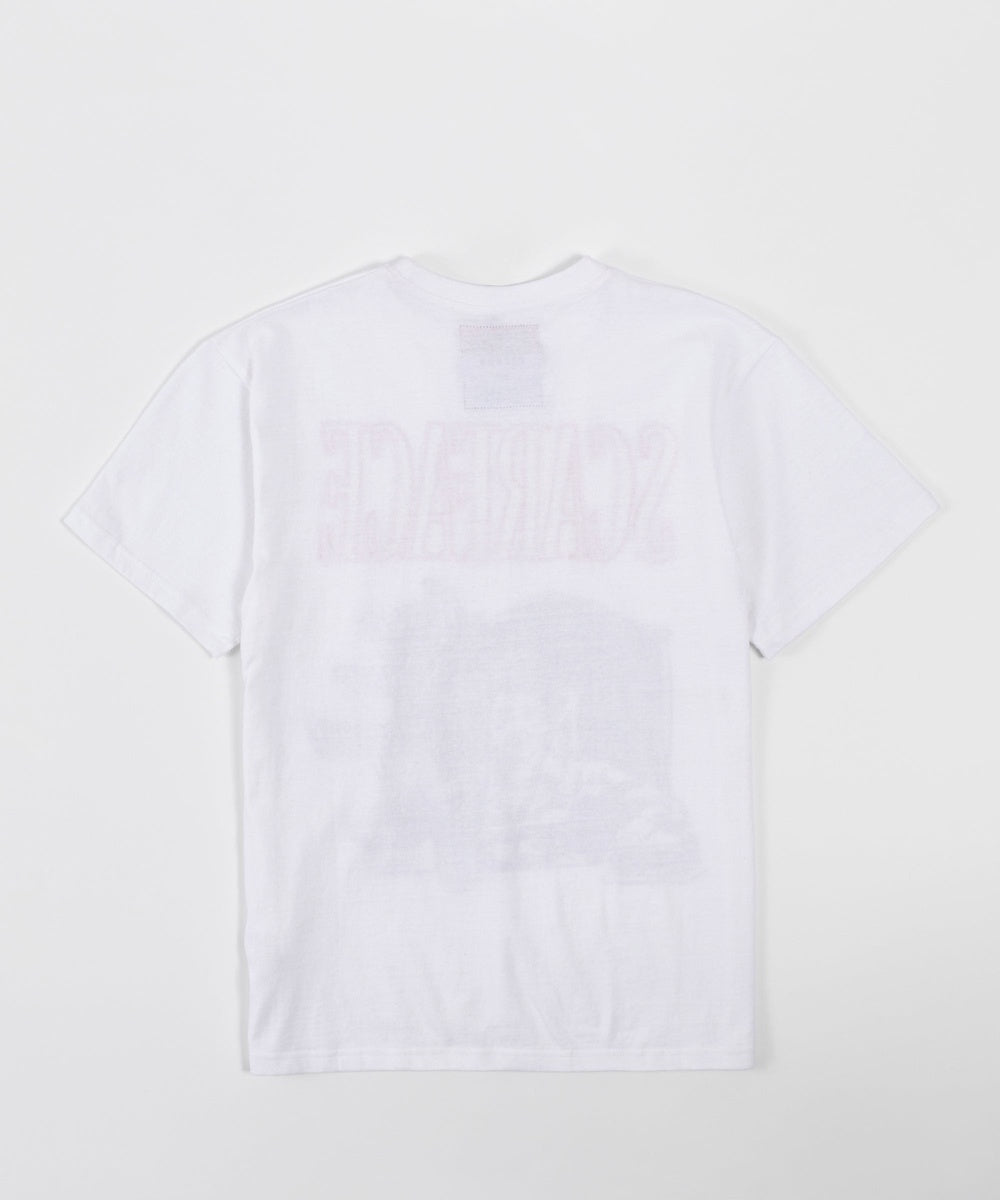 Scarface Money Power Respect Applique Short Sleeve Tee - White