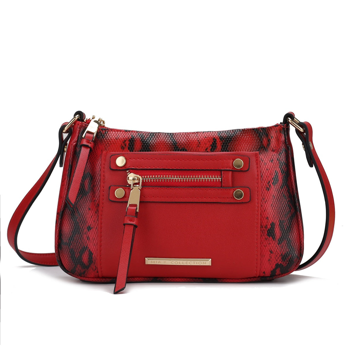 Essie Embossed Crossbody Bag
