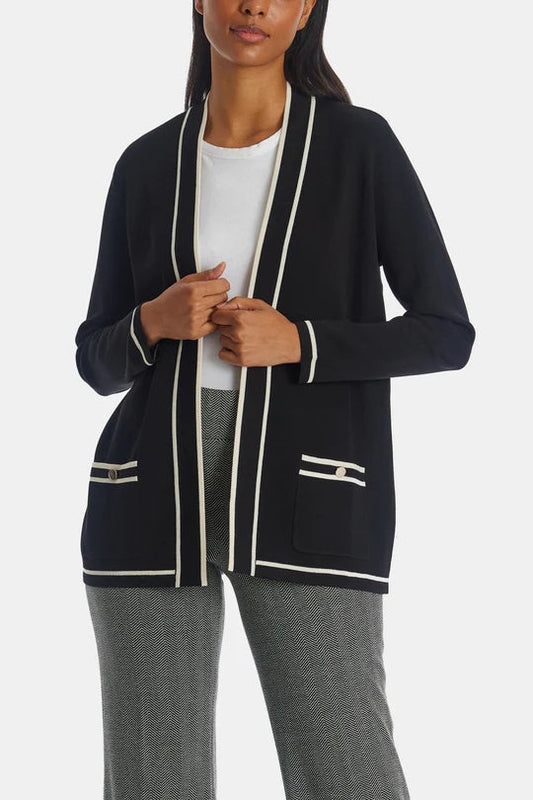 Plus Size Malibu Cardigan With Tipping