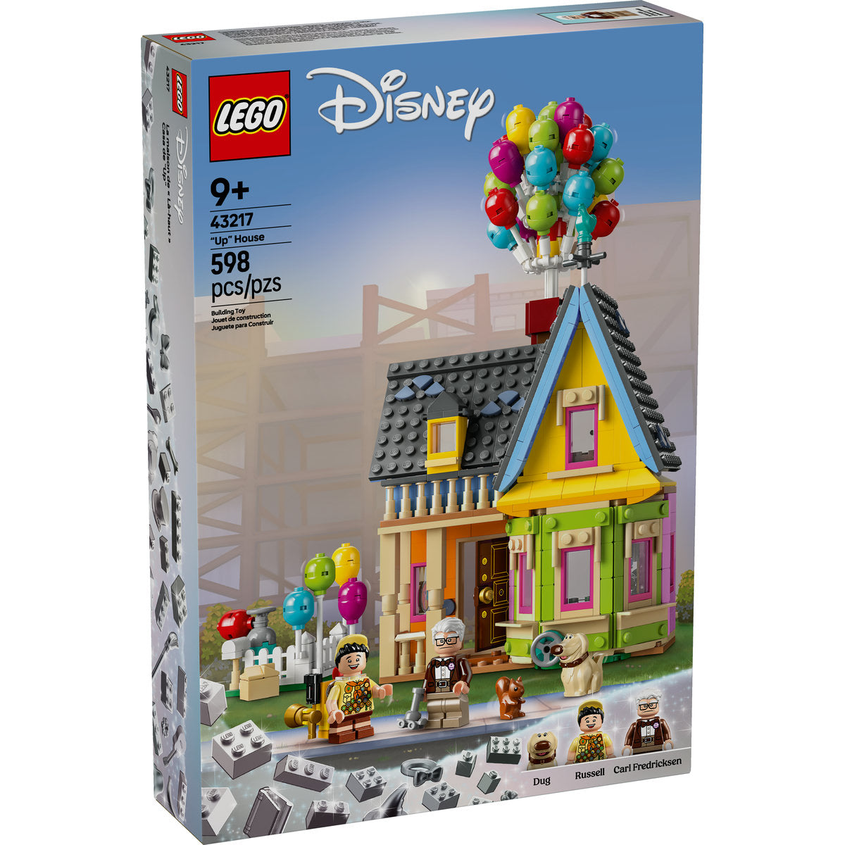 LEGO® | Disney and Pixar ’Up’ House 43217 Building Toy Set 598 Pieces