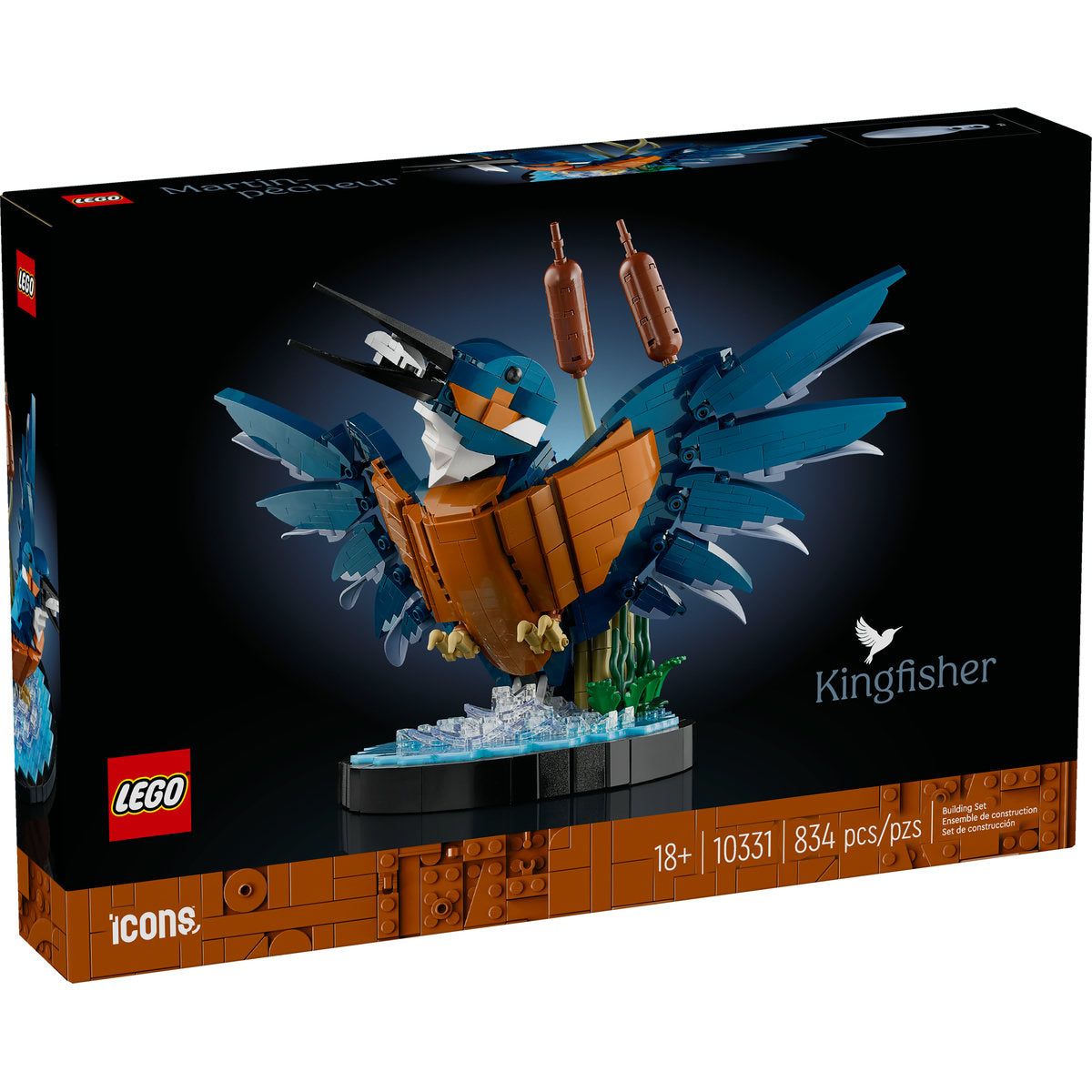 LEGO® Icons Kingfisher Bird Building Set 10331