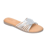 Elena - Silver Sandals