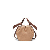 Oryany - Selena Eco Fur Bucket Medium Crossbody Handbags