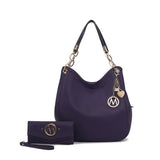 Ashley Hobo Bag and Wallet Set