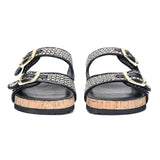 Melina - Black Sandals