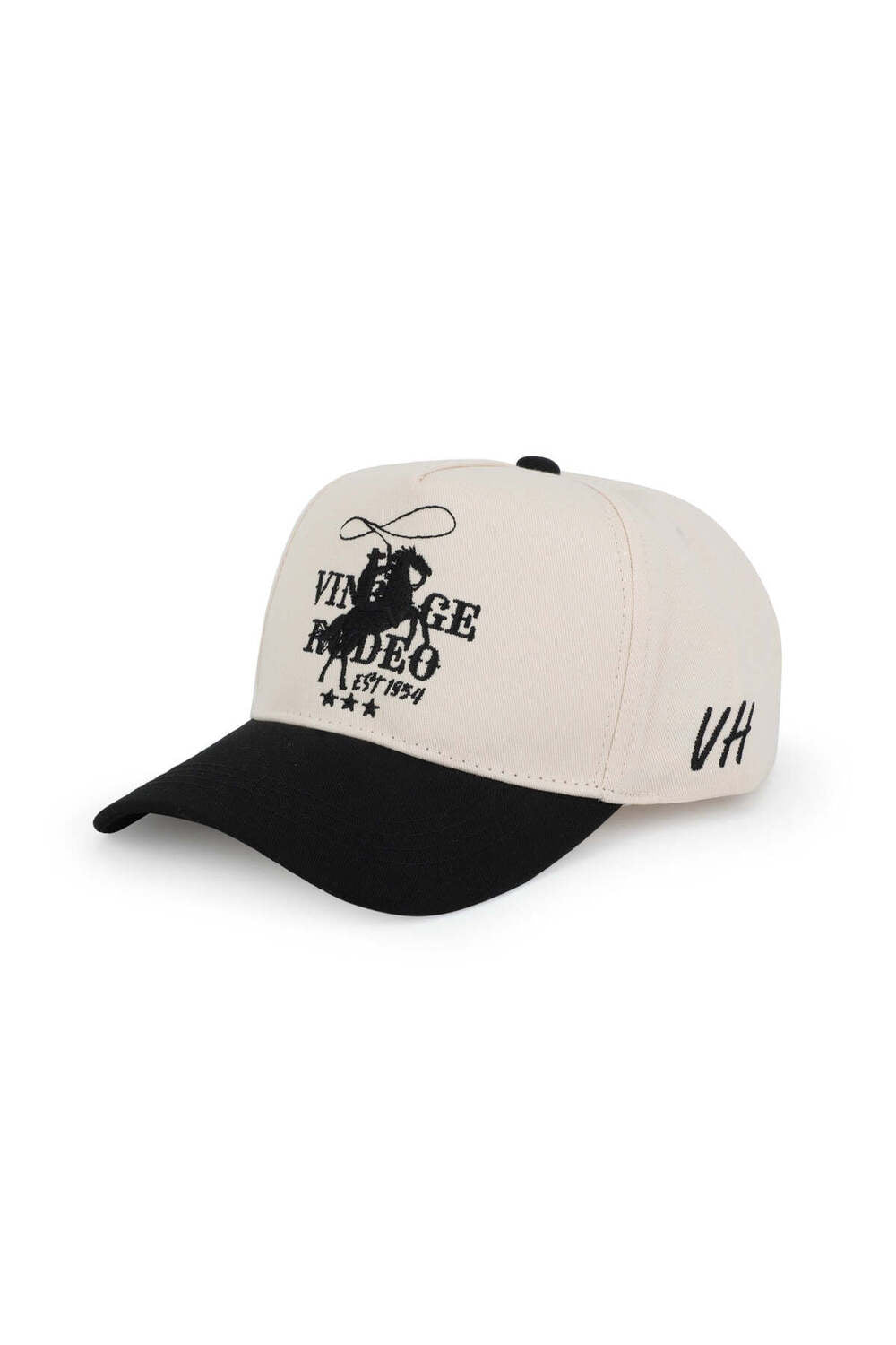 Vintage Havana Vintage Havana Trucker Hat for Women & Men – Black & Tan Adjustable Cap – Embroidered - Vintage Rodeo