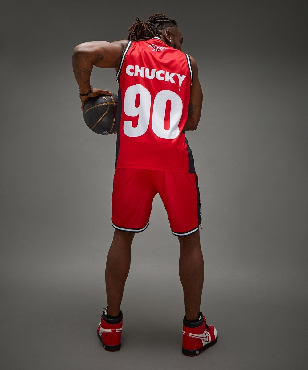 Chucky Basketball Short - Red