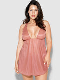 Pia Unlined Soft Cup Mesh Babydoll - Fredericks of Hollywood