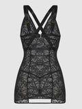 Dahlia Lace & Strappy Chemise - Fredericks of Hollywood