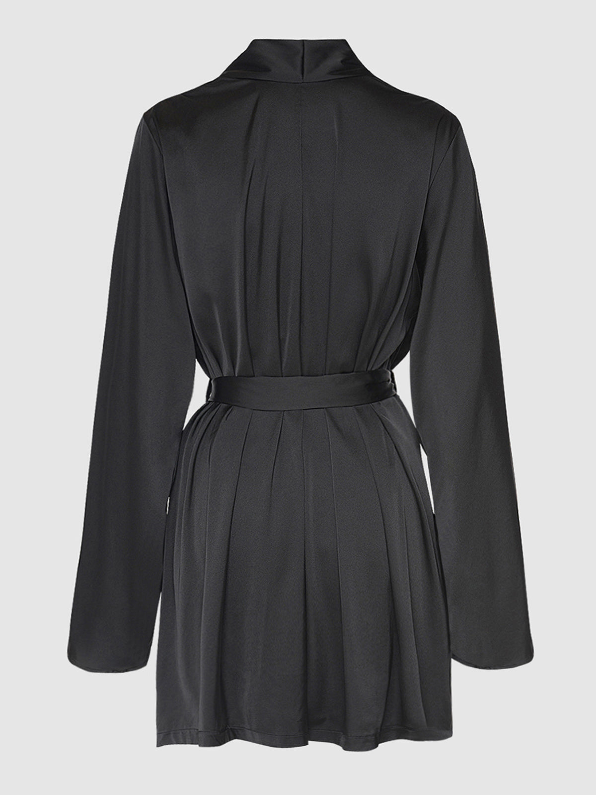 Petra Satin Short Robe - Fredericks of Hollywood