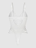Dahlia Strappy Lace Teddy - Fredericks of Hollywood
