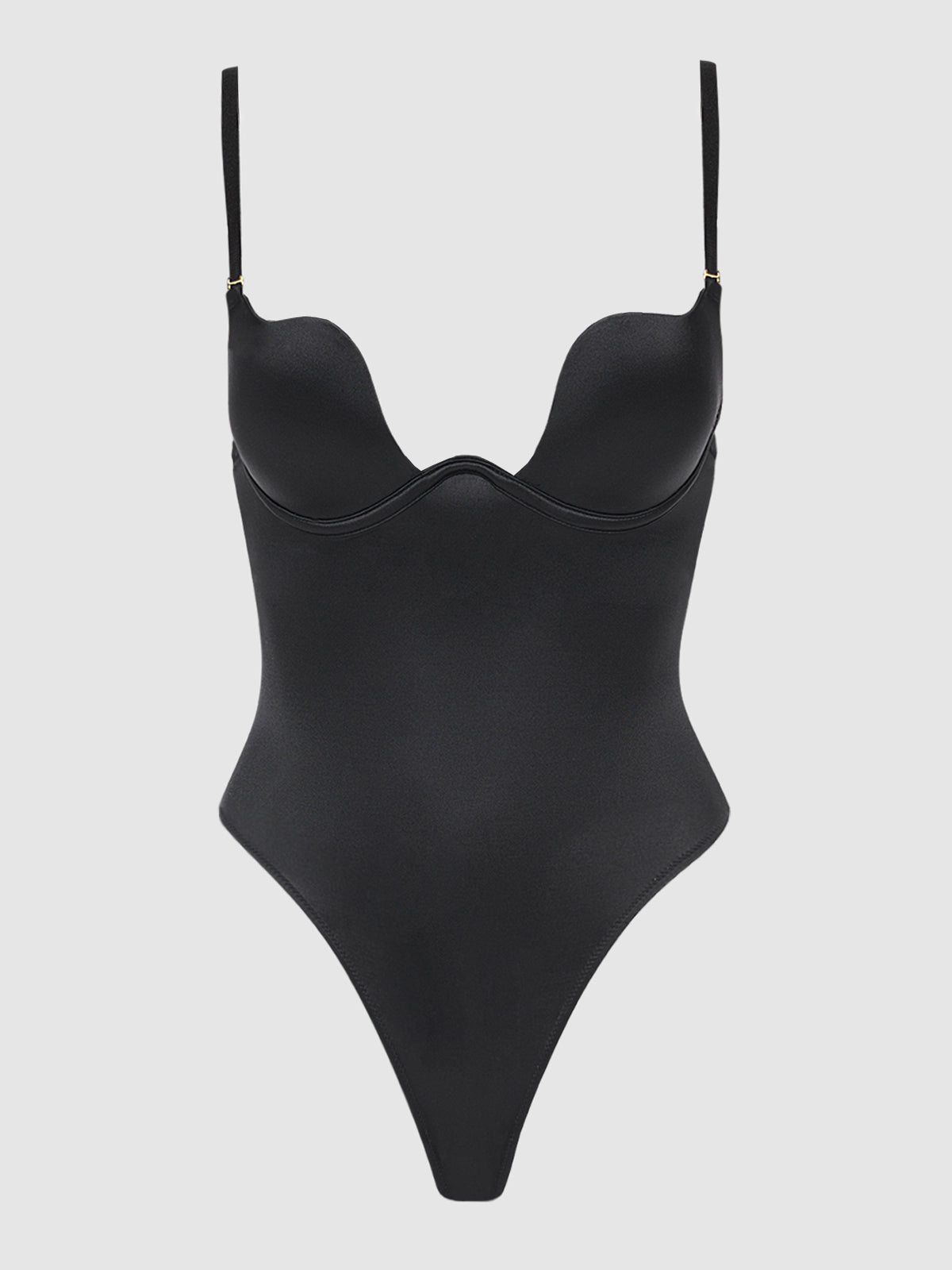 Rising Star Plunge Push Up Bodysuit - Fredericks of Hollywood