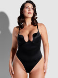 Rising Star Plunge Push Up Bodysuit - Fredericks of Hollywood